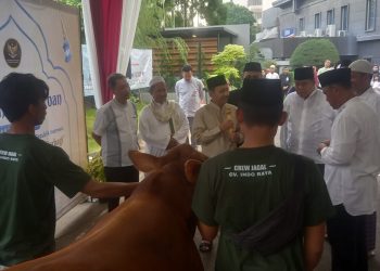 Mahkamah Konstitusi Berkurban 15 Ekor Sapi 10 Ekor Kambing,Pertanda Ikhlas Berbagi
