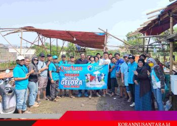 Partai Gelora Bekasi Rayakan Idul Adha dengan Pemotongan Hewan Kurban dan Berbagi