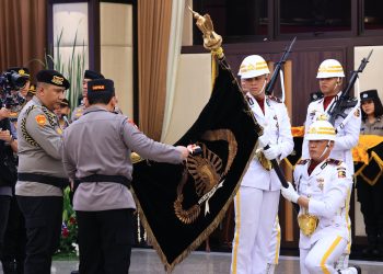 Kapolri Pimpin Upacara Pemuliaan Nilai-Nilai Tribrata