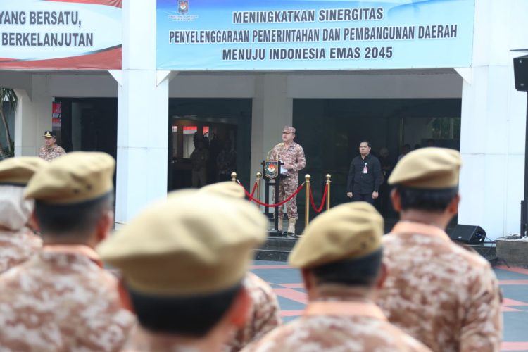 Sekjen Kemendagri Pimpin Pelepasan Retret Kepala Daerah Gelombang II