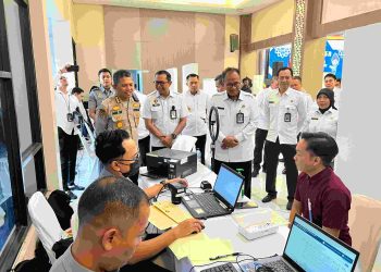 Polda Jatim dan Kanwil Ditjen Imigrasi Bersinergi Sambut Hari Bhayangkara ke – 79 Gelar Semarak 1079 Paspor untuk Negeri