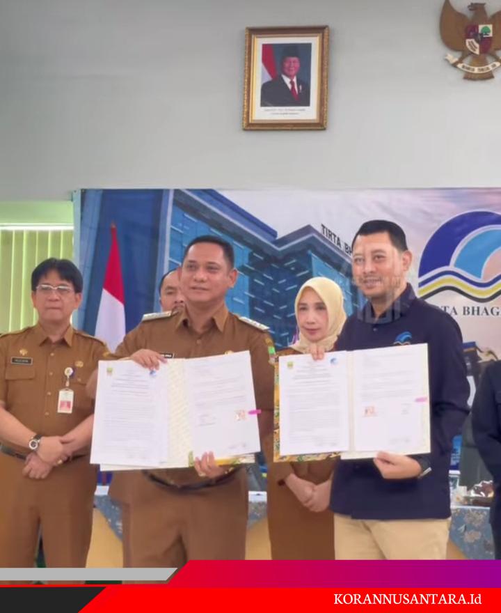 Pemkab Bekasi Serahkan Aset ke Perumda Tirta Bhagasasi, Dorong Pengelolaan Air Lebih Optimal