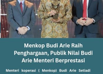 Raih Penghargaan Tokoh Penggerak Kopdes Merah Putih, Publik Nilai Menkop Budi Arie Berprestasi dan Visioner!