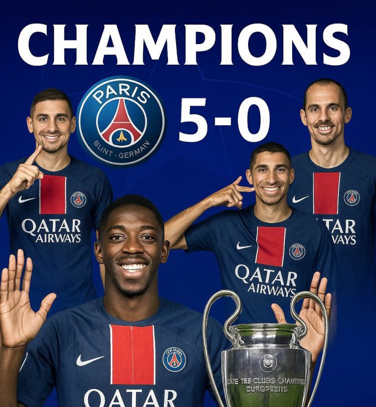 PSG Juara Champions 2025: Bungkam Inter 5-0 Tanpa Balas, Nerazzurri Tak Berkutik di Final