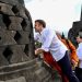 Presiden Macron Diduga Langgar Aturan di Candi Borobudur, Rogoh Stupa dan Tak Pakai Sandal Upanat