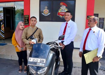 Rasa Haru Korban Penggelapan, Saat Polisi Temukan dan Kembalikan Motornya Tanpa Biaya