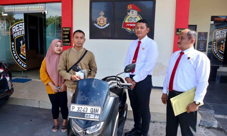 Rasa Haru Korban Penggelapan, Saat Polisi Temukan dan Kembalikan Motornya Tanpa Biaya