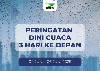 BMKG Keluarkan Peringatan Dini Cuaca 3 Hari ke Depan di Sejumlah Wilayah