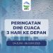 BMKG Keluarkan Peringatan Dini Cuaca 3 Hari ke Depan di Sejumlah Wilayah