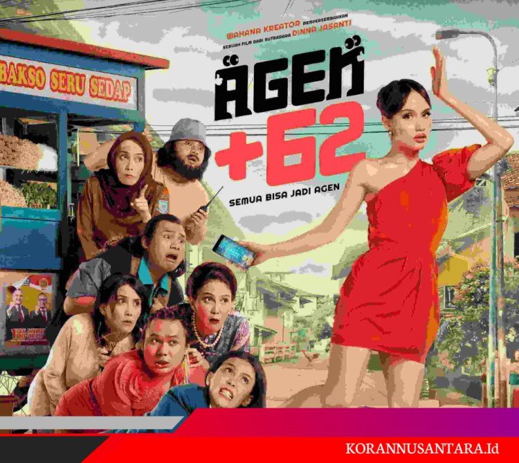 Keanu Agl Debut Pemeran Utama, Rieke Diah Pitaloka Film Komedi“Agen +62”