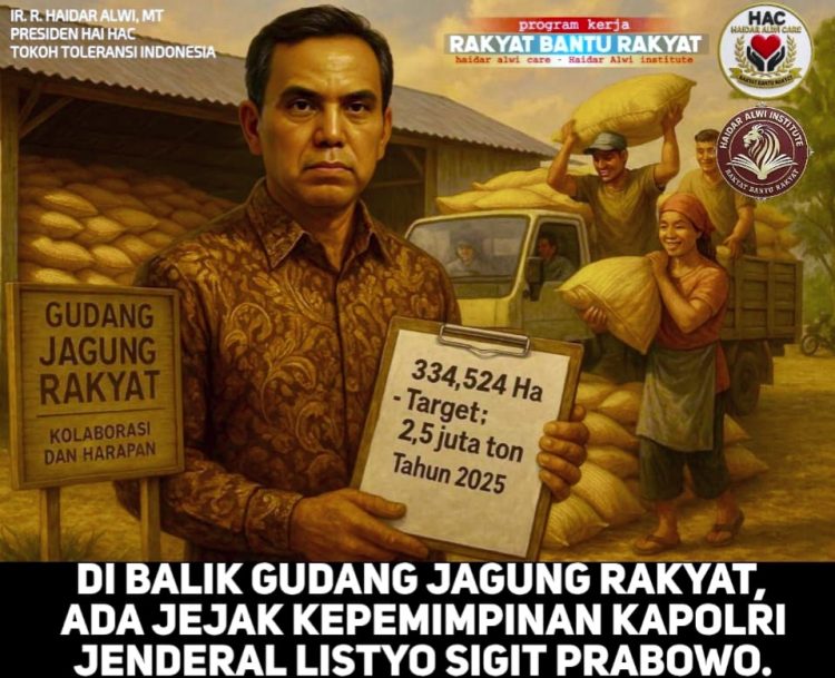 Haidar Alwi Puji Peran Polri Wujudkan Swasembada Pangan dan Tingkatkan Perekonomian Petani