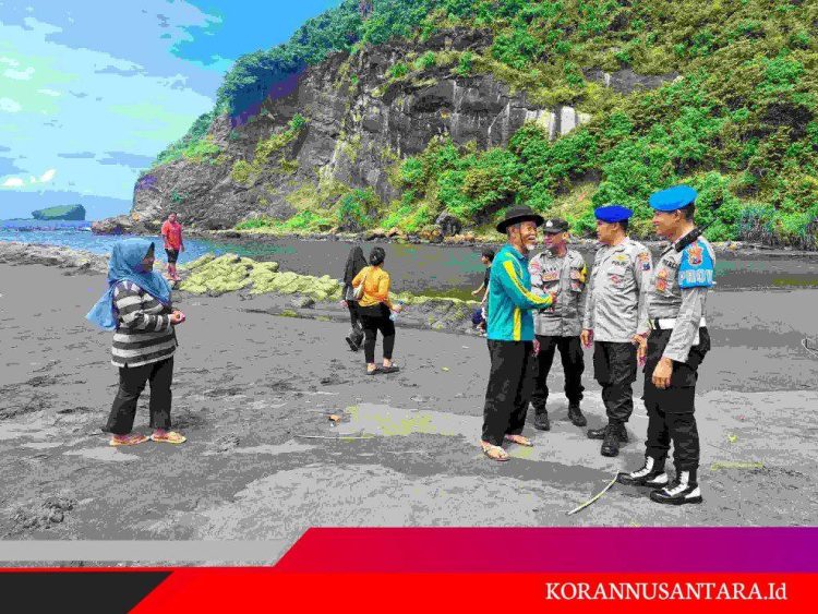 Libur Panjang,Polres Jember Siagakan Personel Pengamanan Wisata Pantai