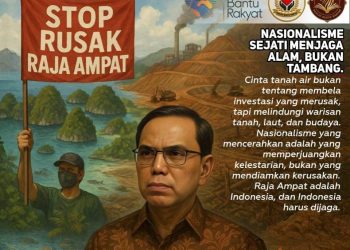 Stop Rusak Raja Ampat,Haidar Alwi Tawarkan 5 Langkah Selamatkan Ekosistem Laut