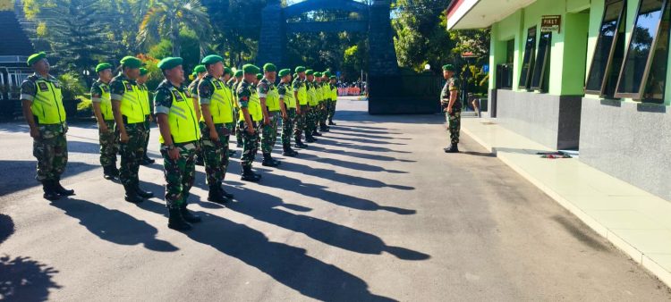 Danramil 0822 Bondowoso Pimpin Apel Pagi Tekankan Kedisiplinan dan Kesiapsiagaan