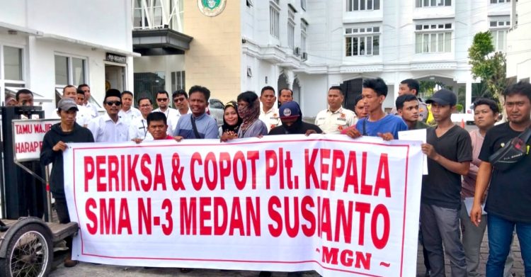 MGN Desak Inspektorat Sumut Copot Plt Kepala SMAN 3 Medan Terkait Kasus Dokumen Palsu
