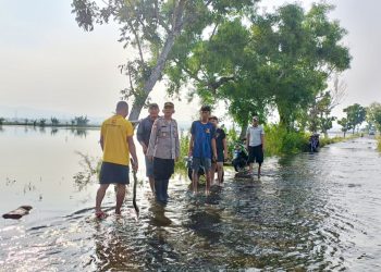 Polres Tuban Turun Tangan Atasi Pendangkalan Kali Avur Penyebab Banjir