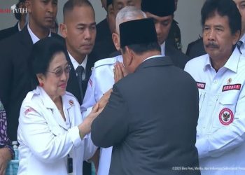 Prabowo dan Megawati Bersatu pada Upacara Hari Lahir Pancasila