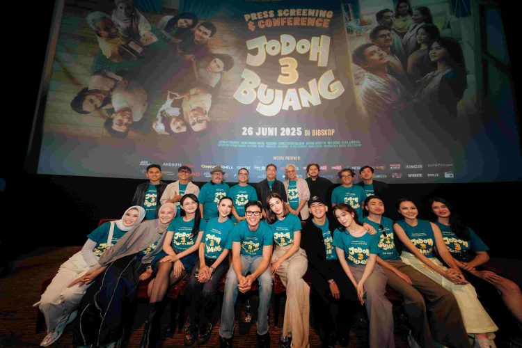 “Jodoh 3 Bujang”Film Romantis Tayang 26 Juni 2025