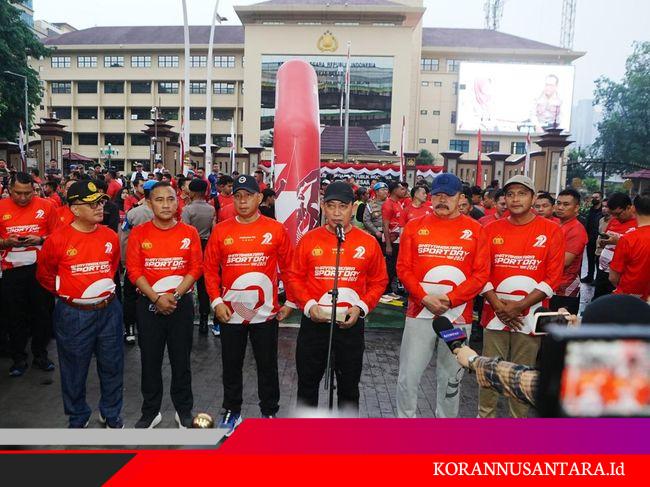 Buka Sport Day, Kapolri Tegaskan Soliditas Polri-TNI-APH untuk Indonesia