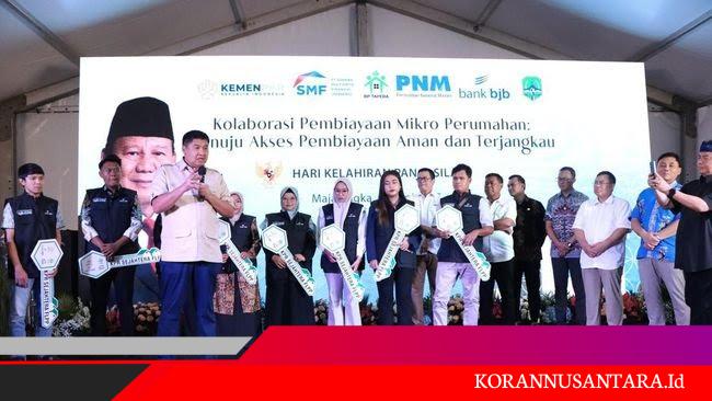 Menteri PKP Ara Sirait: Program Rumah Murah Harus Kalahkan Rentenir!