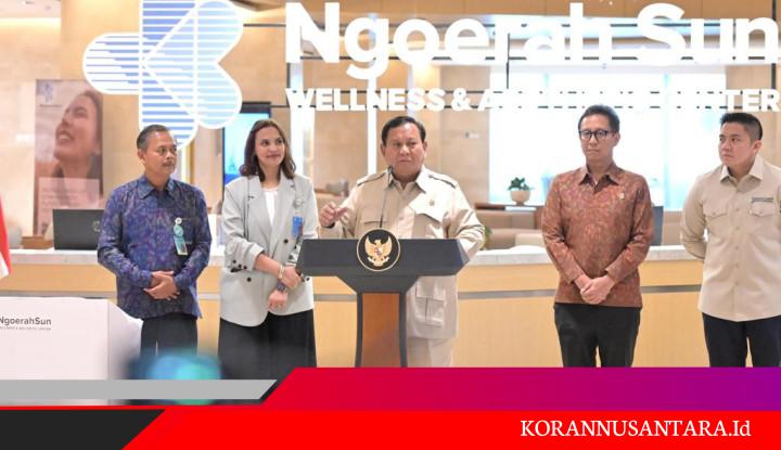 Presiden Prabowo Resmikan NSWAC: Simbol Transformasi Kesehatan Layanan Indonesia