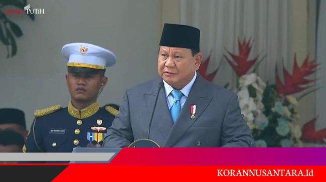 Prabowo Imbau Pejabat yang Tak Mampu Kerja: Sebelum Saya Berhentikan, Agar Mundur!