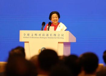 Di Forum Dialog Global, Megawati: Semangat Dasa Sila Bandung Belum Selesai, Palestina Masih Menderita