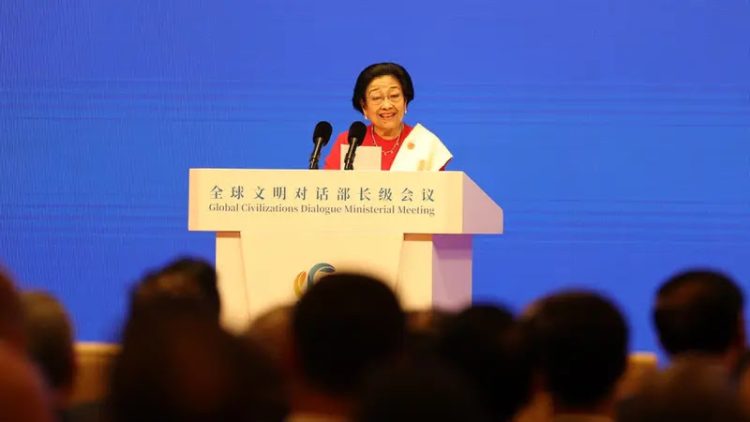 Di Forum Dialog Global, Megawati: Semangat Dasa Sila Bandung Belum Selesai, Palestina Masih Menderita