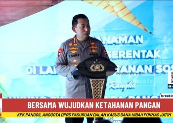 Tanam Jagung Serentak di Seluruh Indonesia, Kapolri: Polri Siap Jadi Garda Terdepan Wujudkan Kedaulatan Pangan Nasional