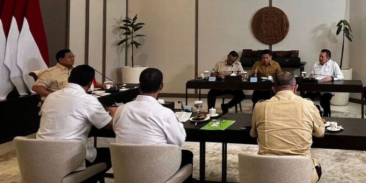 Presiden Prabowo Pimpin Ratas jelang Peluncuran Kopdes Merah Putih