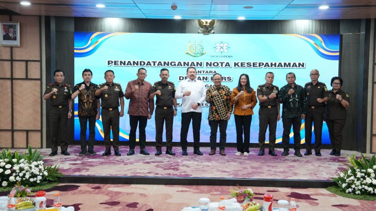Kejaksaan RI dan Dewan Pers Teken MoU, Tegaskan Komitmen Penegakan Hukum dan Perlindungan Kemerdekaan Pers
