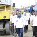 Kontrol Terhadap Pelaksanaan Proyek Fisik, Wabup Madina Tinjau Pengerjaan Jalan Lingkar Pasar Lama