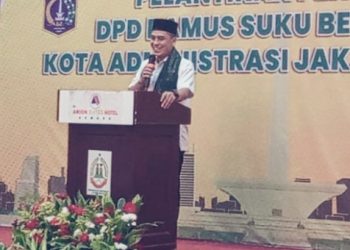 Pelantikan Bamus Betawi Jaksel, Haji Saiful: Pemuda Harus Jadi Garda Terdepan Bangkitkan Betawi