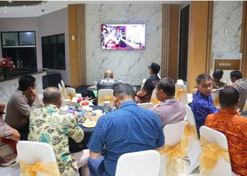 Polres Metro Bekasi Nobar Wayang Kulit di HUT Bhayangkara ke-79, Gaungkan Semangat Budaya dan Kebersamaan