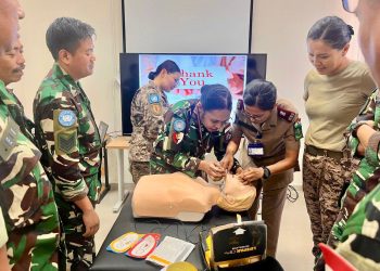 Satgas Hospital XXIX-P Terus Tingkatkan kemampuan Medis Demi Mendukung Misi Perdamaian PBB