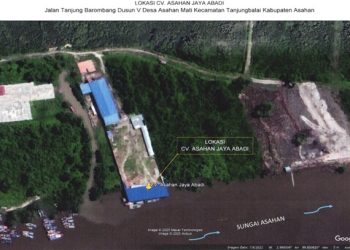 Surat TERKAM Indonesia Dibalas,BBWS Sumatera II Pastikan CV AJA Tak Miliki Izin Dermaga di Sungai Asahan