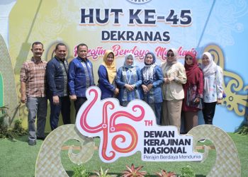 Ketua Dekranasda Kabupaten Asahan Ikuti Semarak HUT Ke-45 Dekranas