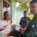 Pos Dinmot Yonif 751/VJS Gelar Binter di Kampung Beringin, Warga Merasa Terbantu dan Aman