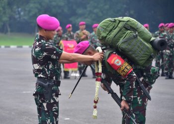 Danpasmar 1 Sambut Kepulangan Prajurit Usai Amankan Pulau Pulau Terluar di Indonesia