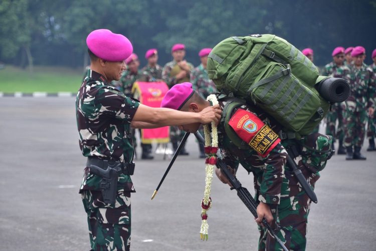 Danpasmar 1 Sambut Kepulangan Prajurit Usai Amankan Pulau Pulau Terluar di Indonesia