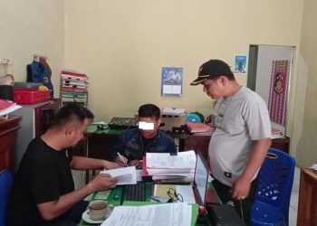 Polres Tapteng Amankan Seorang Pria Mengaku Pengacara, Diduga Cabuli Adik Angkat