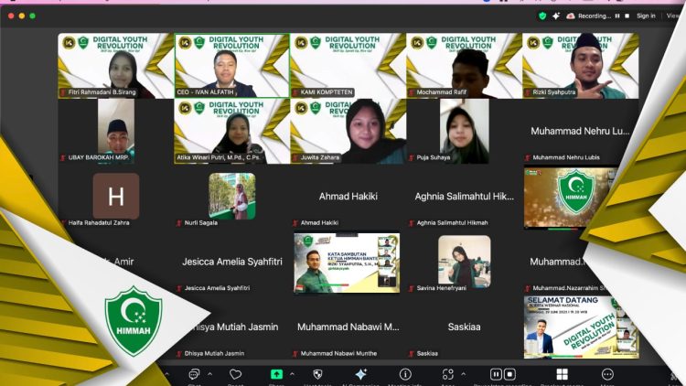 Ketua PW IPA Al Washliyah NTB, Dr. (C) Ivan Suaidi Jadi Narasumber dalam Webinar Nasional Digital Youth Revolution 2025