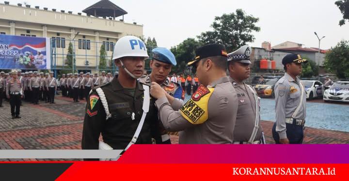 Polres Metro Bekasi Gelar Apel Operasi Patuh Jaya 2025, Fokuskan Edukasi dan Penegakan Hukum Lalu Lintas