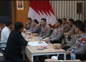 Sambangi Polda sulut, Puslitbang Polri Teliti Kualitas Kendaraan Dinas Operasional