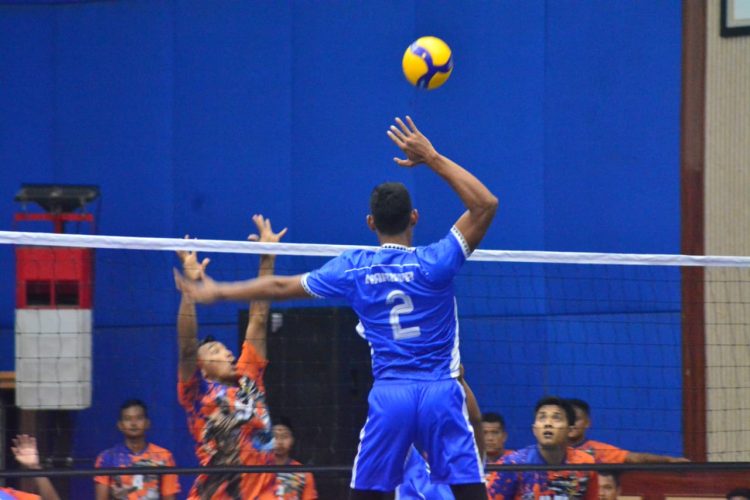 Tim Voli Putra Marwilbar Tumbangkan Kolinlamil di Poral Wilbar 2025