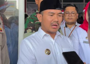 Kabupaten Bekasi Jadi Percontohan Nasional, Bupati Hadiri Launching Koperasi Desa Merah Putih