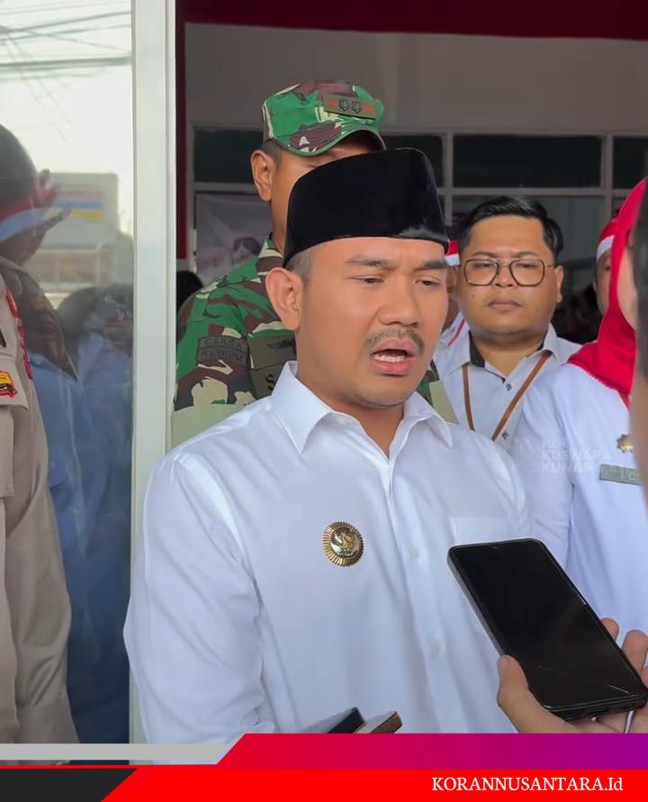 Kabupaten Bekasi Jadi Percontohan Nasional, Bupati Hadiri Launching Koperasi Desa Merah Putih