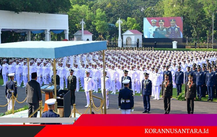 2.000 Perwira Muda TNI-Polri Resmi Dilantik Presiden Prabowo