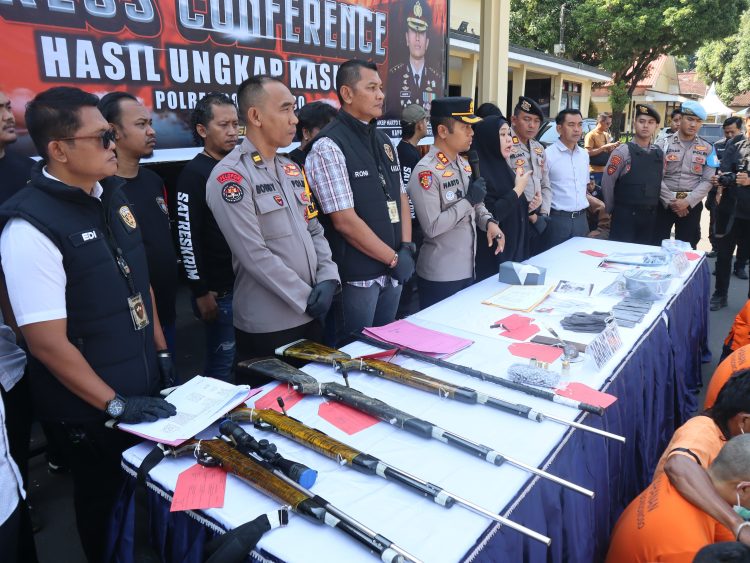 Polres Bondowoso Ungkap Kasus Curanmor dengan tujuh TKP, Dua Pelaku Diringkus