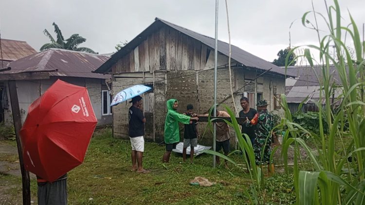 Hari ke-5 TMMD ke-125 Kodim 1506/Namlea: Pembangunan Sumur Bor dan Tandon Air Bersih di Desa Kamanglale Mulai Menampakkan Hasil